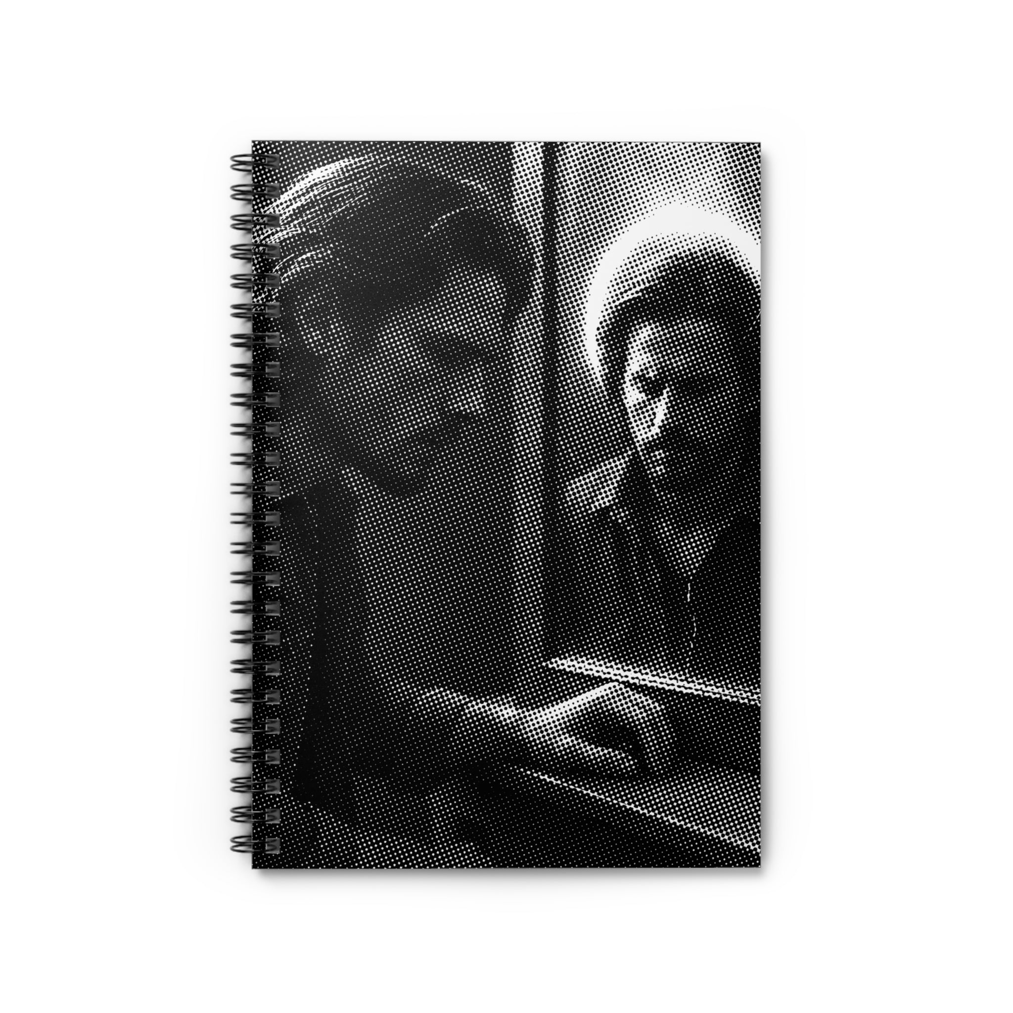 Spiral Notebook - Chasing Halos Design