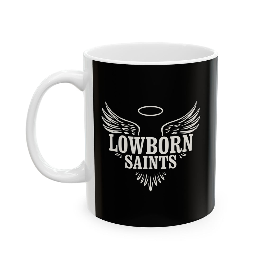 Mug - Lowborn Saints Band Logo Ceramic Mug (11oz, 15oz)