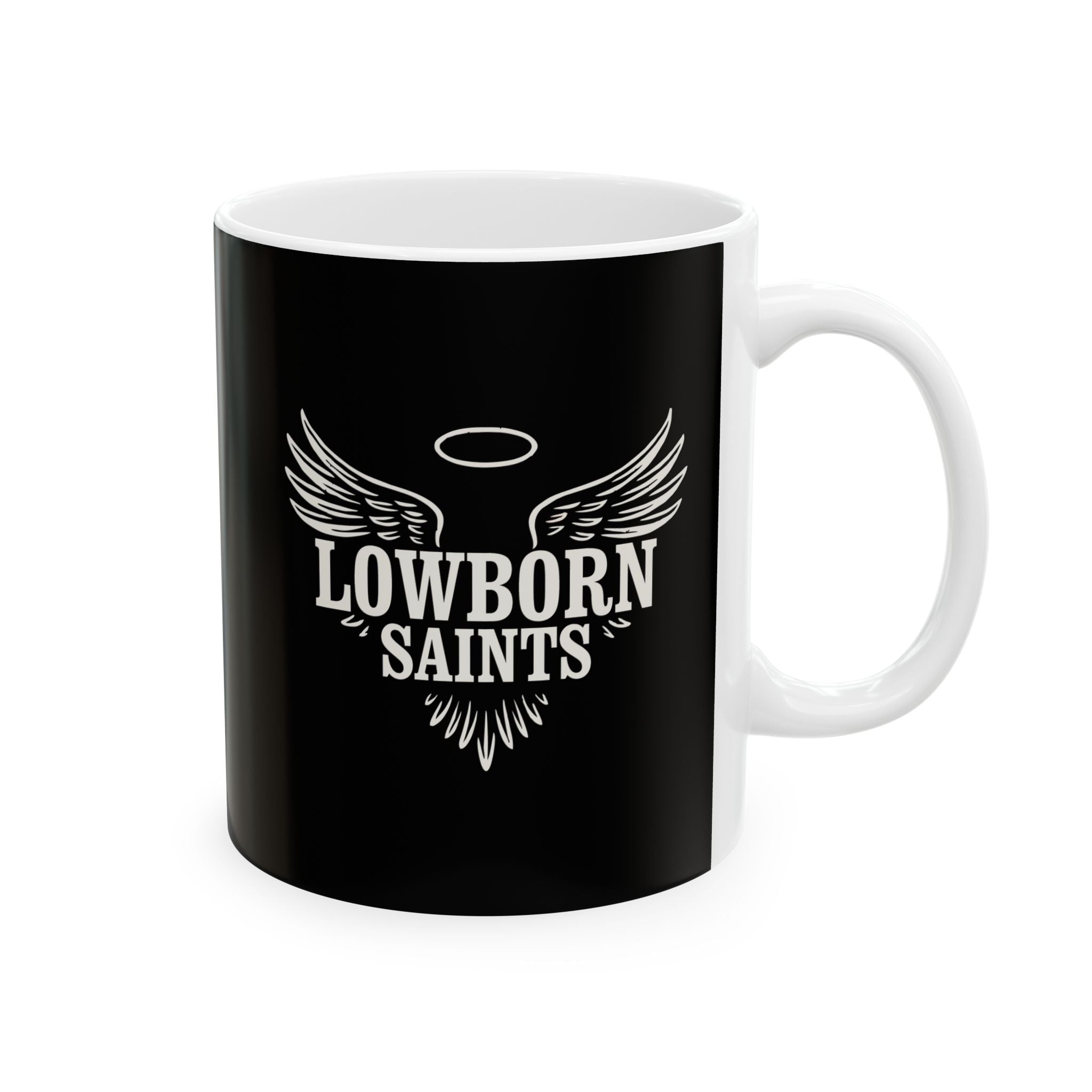 Mug - Lowborn Saints Band Logo Ceramic Mug (11oz, 15oz)