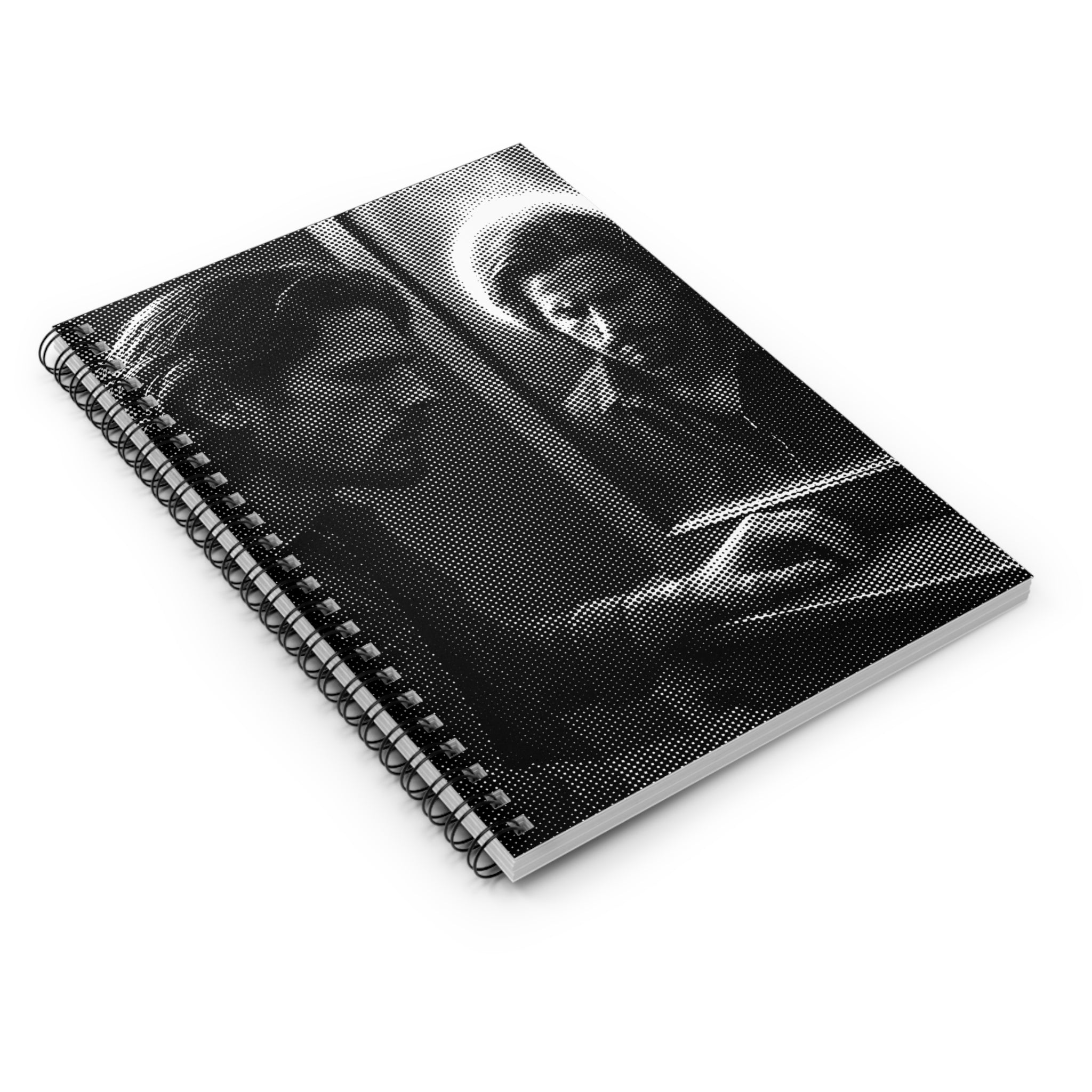 Spiral Notebook - Chasing Halos Design